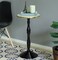 Round Wooden Side Table, Living Room Accent Pedestal End Table - Modern Furniture, Decorative Stand, Small Space Solution, Circular Design, Rustic Home Decor, Elegant Home Furnishing